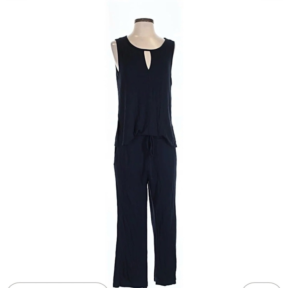CAbi Gray Sleeveless Jumpsuit- all in one